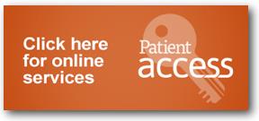 EMIS Acess - Online access button